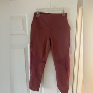 ALO Yoga Rosewood High-Waist Cropped Leggings